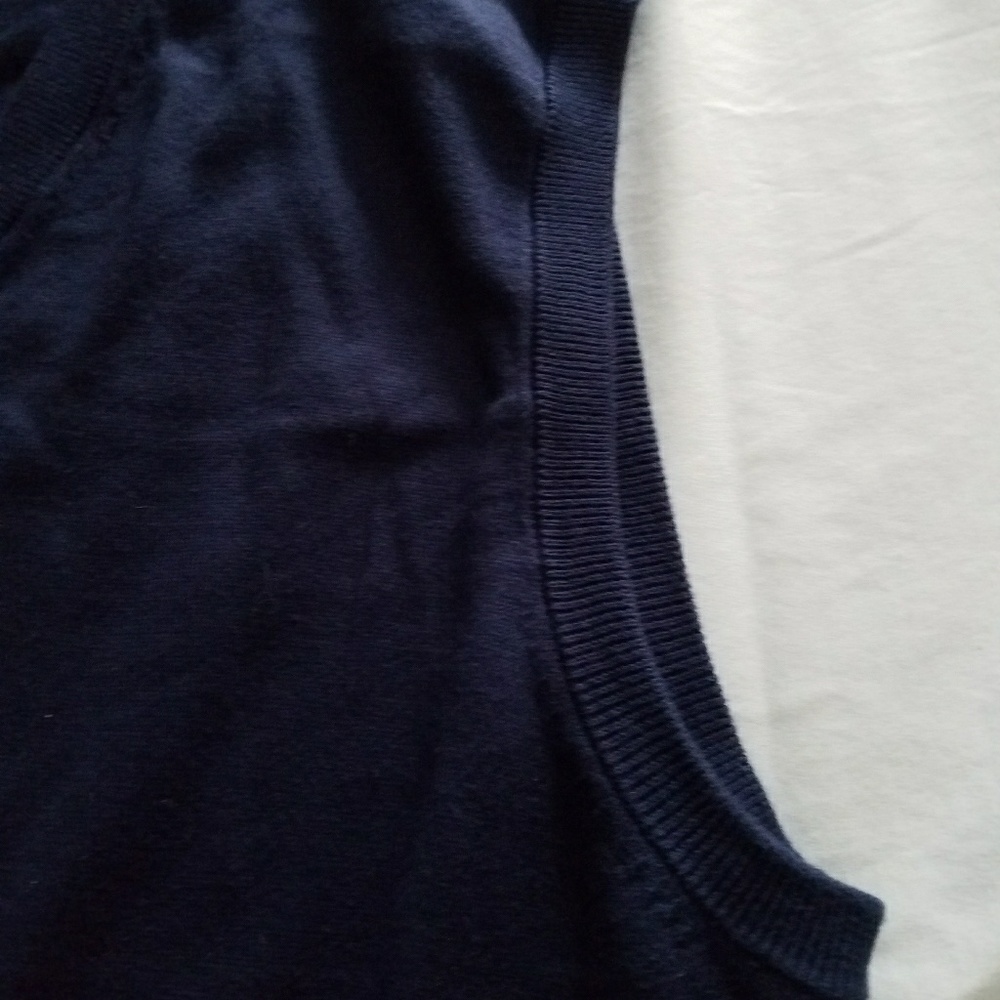 Brooks Brothers Navy Sweater vest - Picture 2 of 3